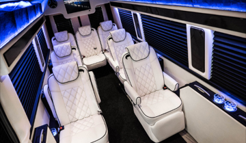 Sprinter and Van Bus and RV custom luxury seating
