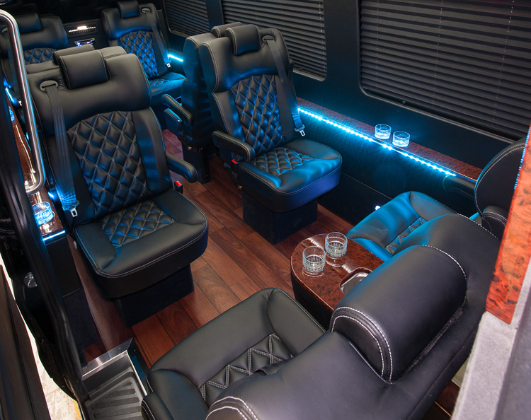 Bus and Shuttle luxury seats