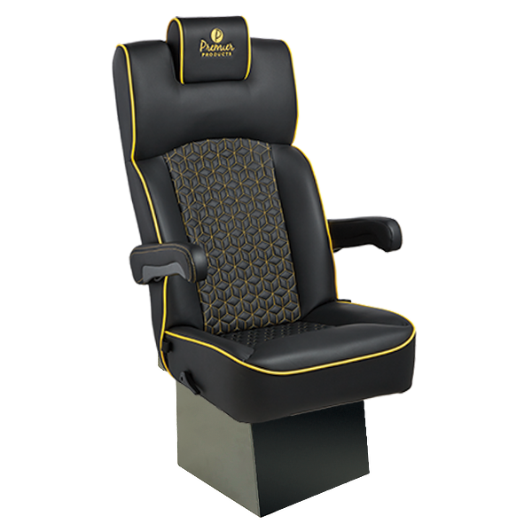 Custom shuttle seating manufactured in the USA