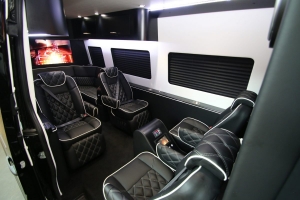 Custom Luxury Mercedes Benz Sprinter Captain Chairs