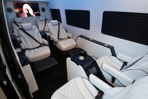 Luxury Custom Mercedes Benz Sprinter Van Seating