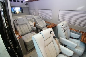 Mercedes Benz Sprinter Van 10 Passenger Luxury Custom Conversion