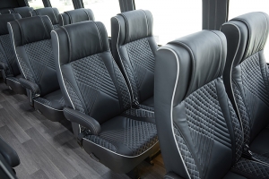 Leather Bus Seating